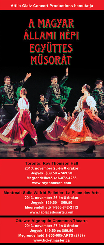 Tour of Hungarian National Folkdance Group